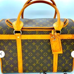 Vintage 2005 Louis Vuitton Pet Carrier